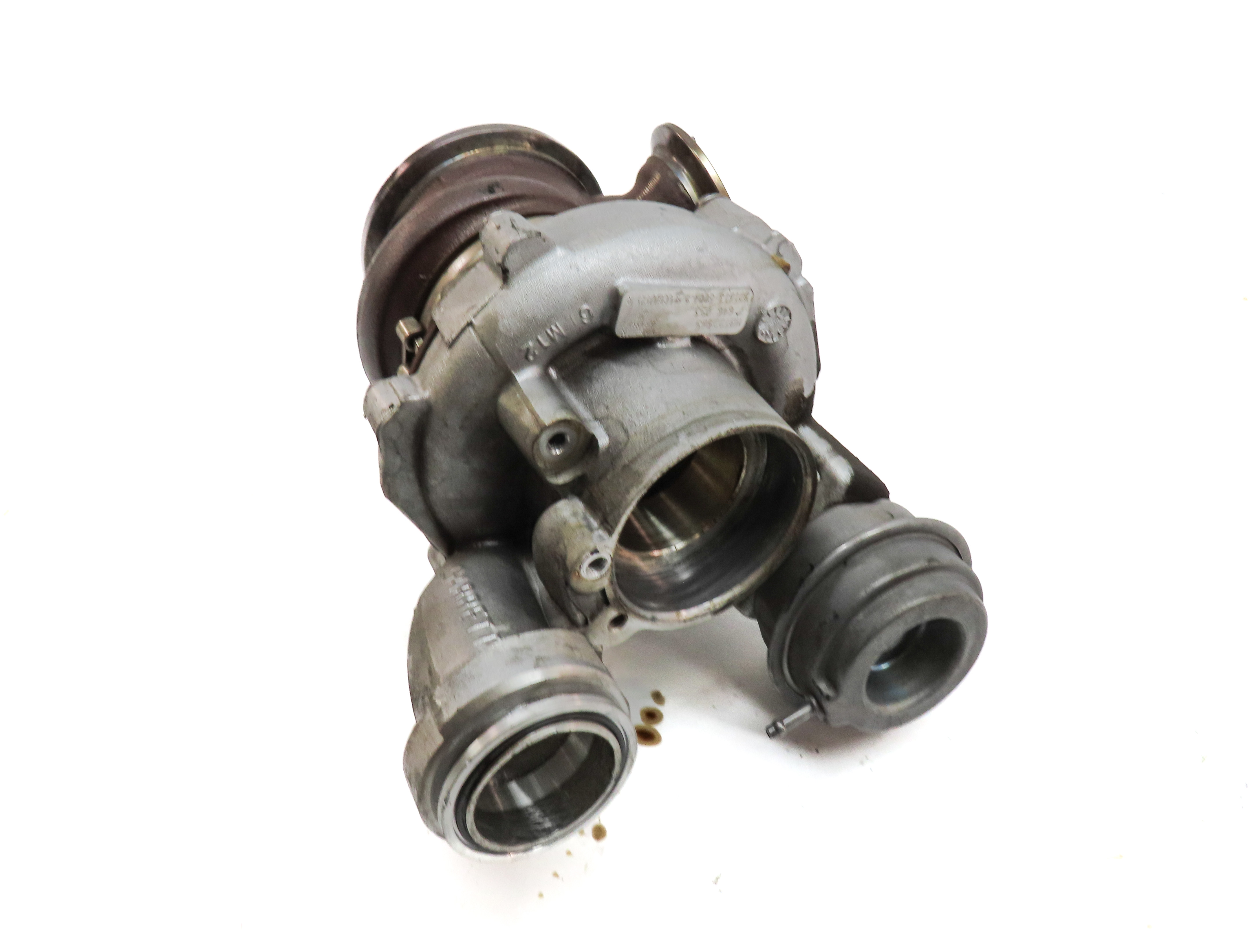 2013-2019 BMW 550i 550iGT 650i 750i X5 X6 4.4L N63 ENGINE RIGHT TURBOCHARGER — exact item pictured